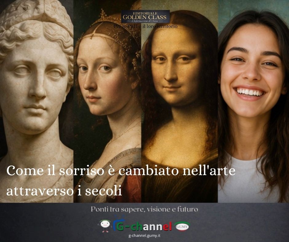 Come il sorriso è cambiato nell'arte attraverso i secoli